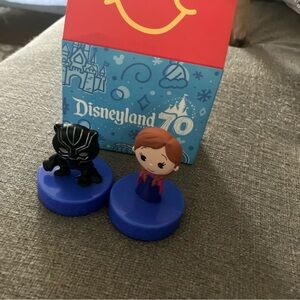 2025 McDONALD'S Disney 70 Disneyland Anna Frozen Black Panther HAPPY MEAL TOYS